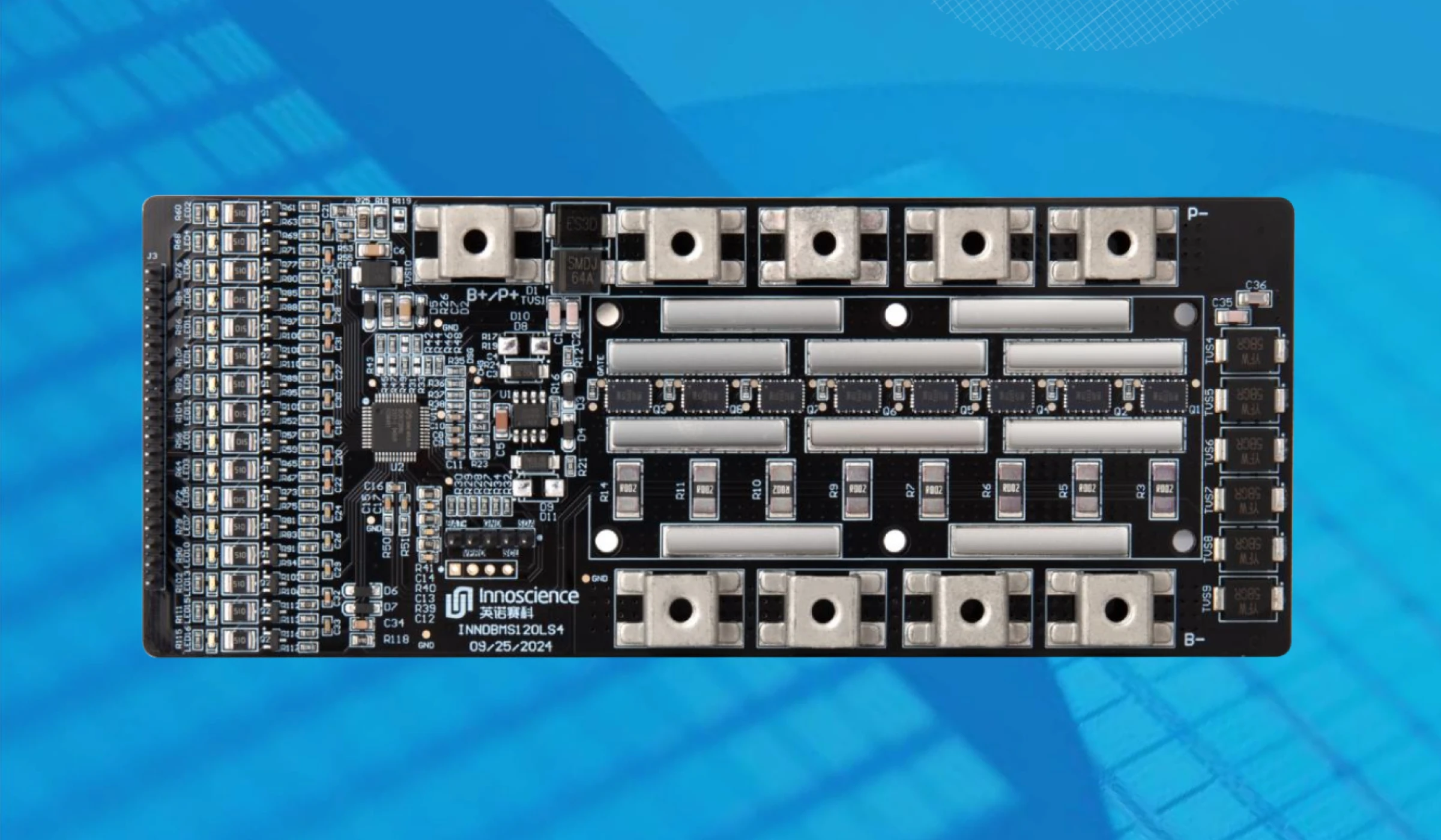 16S/120A 低邊BMS解決方案